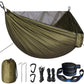 Portable Quick Setup Hammock with Mosquito net Travel Outdoor Camping Hammock Hanging Sleeping Swing Bed with Mosquito Net