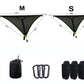 Portable Multi-Person Nylon Hammock Garden Furniture Set Tent With Outdoor Camping Hammock Equipment