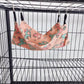햄스터 Pet Hammock Cotton Hamster Mouse Hanging Bed Small Pet Hamster Rabbit Double Layer Warm Sleep Nests Hanging Hammock Supplies
