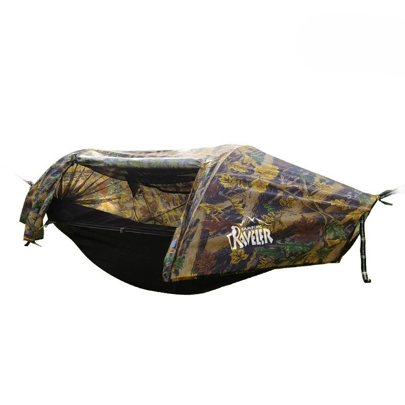Multi-functional Mosquito Net Hammock Outdoor Camping Waterproof Mosquito-proof Single Hammock Professional Camping Equipment