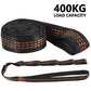2/4Pcs Hammock Straps Special Reinforced Polyester Straps For Outdoor Camping Black Hammock Straps High Load-bearing Rope Strap