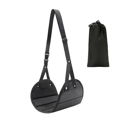 Adjustable foot hammocks for travel, car, airplane rest, office hanging, simple leg support foot pads, foot hammocks