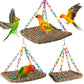 Reptile Hammock, Lizard Swing Hanging Bed, Leopard Gecko Tank Accessories, Reptile Climbing, Hammock Pet Platform Carrier