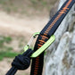 2pcs Hammock Straps Special Reinforced Polyester Straps 5 Ring High Load-Bearing Barbed Hammock Straps For Outdoor Camping