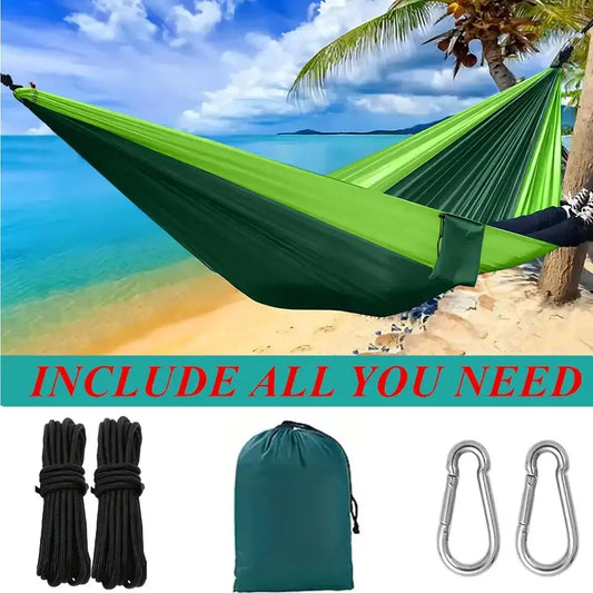 Lightweight and Portable Camping Hammock 220x90cm Suitable for Outdoor Travel Beach Backyard Colorful Design Outdoor Use Hammock