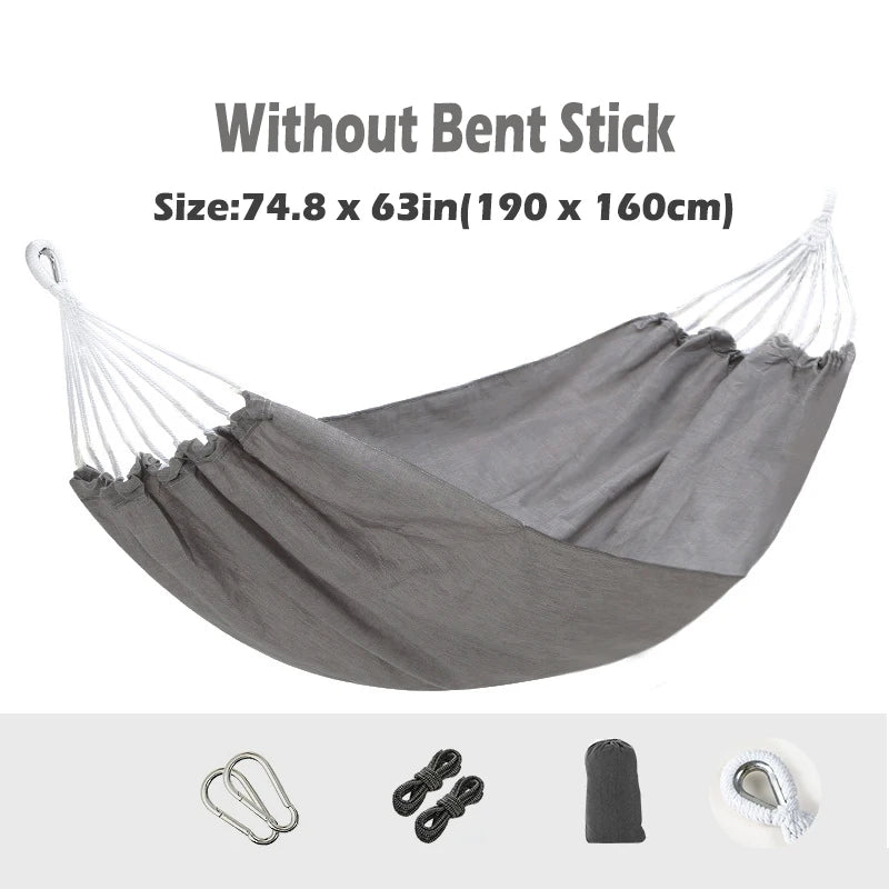 Hanging Tourist Touristic Hammocks Outdoors Double Garden Swings Struxture Beaches For Women's Cheap Camping Hammocks Leisure