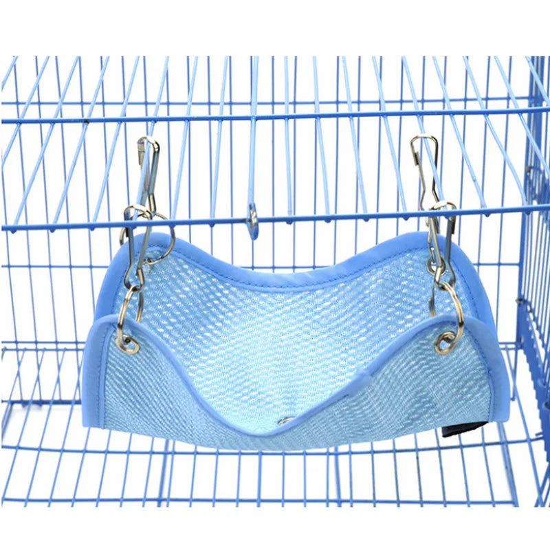 hamster hammock breathable mesh hammock chinchilla squirrel hanging swing pet mesh hammock chipmunk golden bear hammock