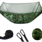 290*140 Hammock with Anti-mosquito Outdoor Double Nylon Parachute Cloth Camping Mosquito Net Quick Open Hammock Control Hammock