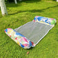 Hammock Pool Floats Adults, 4-In-1 Multi-Purpose Inflatable Pool Floats PVC Water Hammock Lounge Floaties