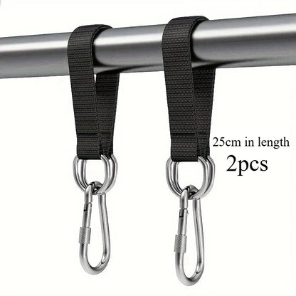 2pcs Hammock hanging strap reinforced hanging strap swing hook fitness trainer indoor and outdoor camping accessories