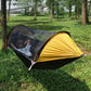 Nylon Fabric Outdoor Camping Hammock Large Space Anti-rollover Mosquito Net Hammocks Wear-resistant 200KG Load-bearing Hammock