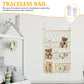 Stuffed Animal Toy Net Hammock Handmade Woven Cotton Rope Decoration Wall Hanging Organizer  Toy Doll Hammock ﻿