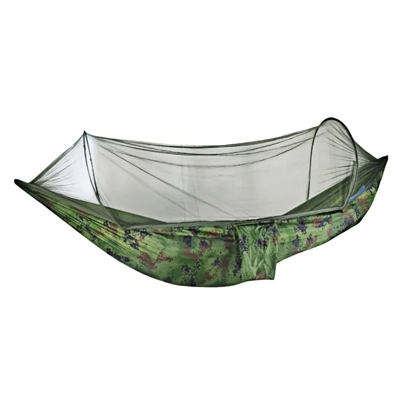 Outdoor Hammock with Mosquito Net Breathable Camping Lounge Furniture for Garden Backyard Camp Accessory,tourist hammock