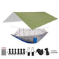 Camping Hammocks and Accessories Including Hammock with Mesh Rain Fly Tarp Tree Straps for Outdoor Use Hiking Backpacking Travel