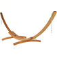 Solid Outdoor Wood Canvas Hammock For Garden Patio Leisure Balcony Home Cradle Hanging Basket-for Outdoor Furniture