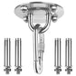 304 Stainless Steel Suspension Bracket Hammock Mount Ceiling Hook Anchor Hanger For Gym Training Aerial Hanging Kit Fixed Hook