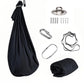 1.5*2.8m Elastic Swing Hammock Indoor and Outdoor (Including Fixing Hardware) Elastic Swing Adjustable Aerial Yoga Adult Healing Hammock Swing Set, Elastic Fabric Hammock. Embrace the Swing, a Hanging Swing Hammock, Suitable