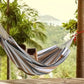 Portable Travel Anti-rollover Thickened Hanging Hammocks Outdoor Indoor Single Double Canvas Hammocks Courtyard Children's Swing