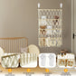 Stuffed Animal Toy Net Hammock Handmade Woven Cotton Rope Decoration Wall Hanging Organizer  Toy Doll Hammock ﻿