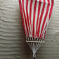 Hammock Outdoor Single Double Swing Indoor Thickened Anti-Rollover Canvas Camping Simple Elegant Red and White