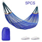 Hickened Rope Hammock Garden Outdoor Mesh Hammock Portable Simple Hammock Hanging Bed Double Outdoor Hammock with Bag