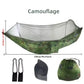 Outdoor Hammock with Mosquito Net Breathable Camping Lounge Furniture for Garden Backyard Camp Accessory,tourist hammock