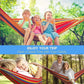 Thickened Canvas Hammock Outdoor Camping Backpackaging Leisure Swing Portable Hanging Bed Sleeping Anti Rollover Swing Hammock