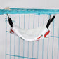 햄스터 Pet Hammock Cotton Hamster Mouse Hanging Bed Small Pet Hamster Rabbit Double Layer Warm Sleep Nests Hanging Hammock Supplies