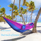 Outdoor Camping Hammock Lightweight Parachute Nylon For Travel Hiking Swing Hang Sleeping Bed As Outdoor Furniture In Garden