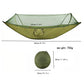 Hammock Double Camping Garden with Mosquito Net - Outdoor Furniture Bed High Strength Parachute Fabric Portable Hanging Sleep