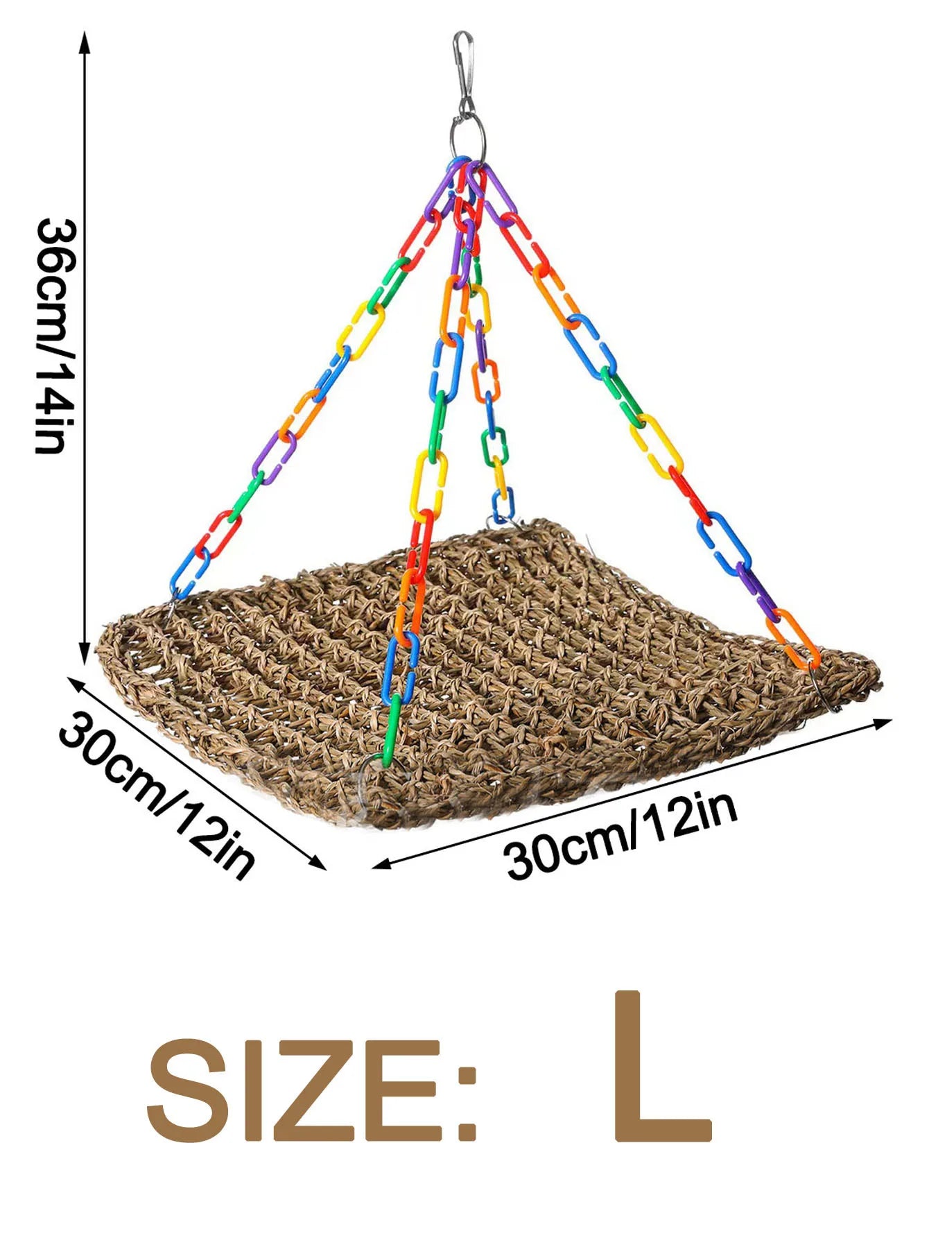Reptile Hammock, Lizard Swing Hanging Bed, Leopard Gecko Tank Accessories, Reptile Climbing, Hammock Pet Platform Carrier