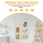 Stuffed Animal Toy Net Hammock Handmade Woven Cotton Rope Decoration Wall Hanging Organizer  Toy Doll Hammock ﻿