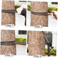 2Pcs High Bearing Capacity Hammock Straps 600lbs Breaking Strength Polyester Hammock Belt Rope 5 Ring Correias De Poliéster