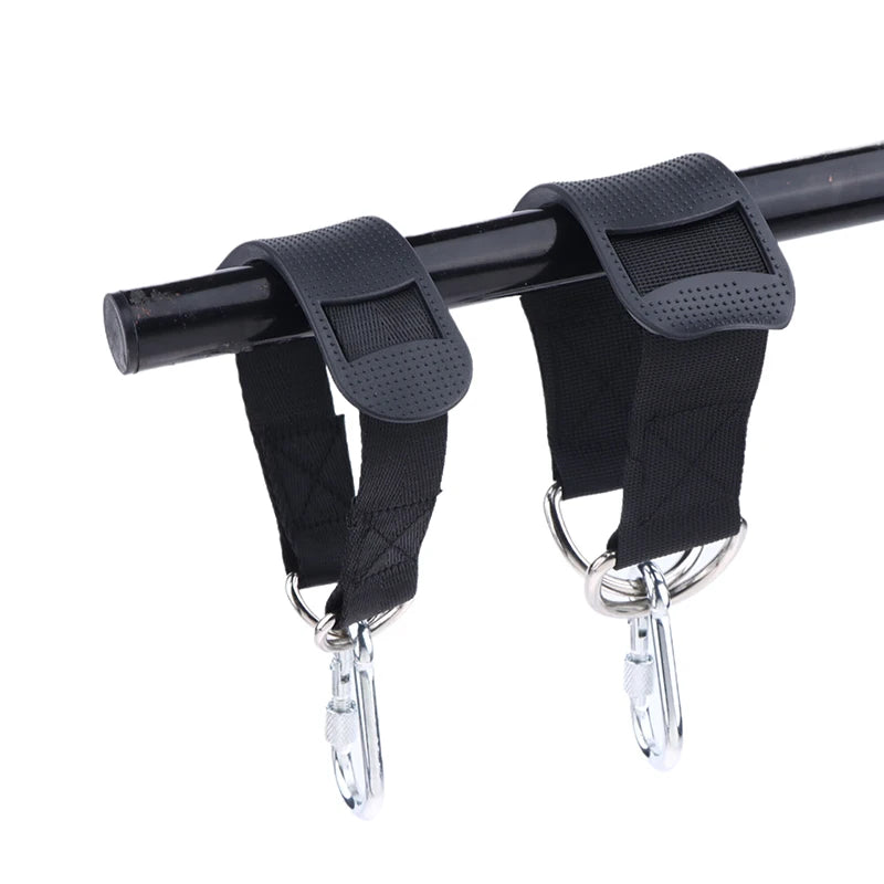 Boost Your Outdoor Experience with 2Pcs Robust Hammock Swing Hanging Belt and Steel Alloy Hooks