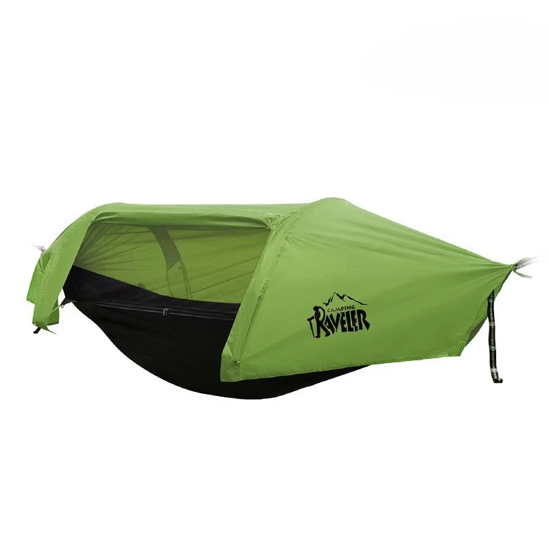 Multi-functional Mosquito Net Hammock Outdoor Camping Waterproof Mosquito-proof Single Hammock Professional Camping Equipment