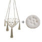 New Pet Hammock Cat Swing Hand Woven Cotton Rope Cats Hanging Basket  Kitten Hanging String Den Indoor Pend Nest Pets Supplies