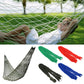 Portable Outdoor Sport Hammock, Camping Hammock Mesh Net for Garden Beach Yard Travel Swing Hanging Bed