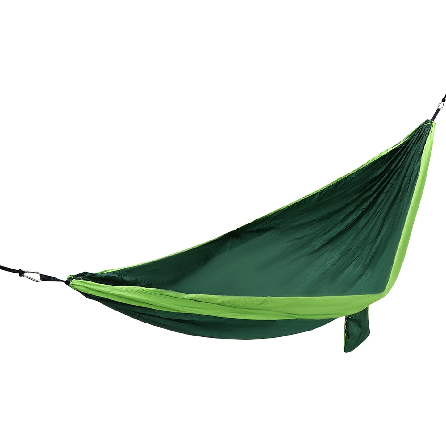 Portable Camping Hammock 270 * 140cm, Load-bearing 300KG, Easy Setup Outdoor Parachute Hammock with Storage Bag for Travel BBQ