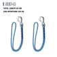 60 cm Swing Hanging Rope, Professional Stainless Steel Hook And Loop, Home Hammock Hanging Rope Tool, Safe Load-bearing 250kg