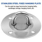 Heavy Duty Swing Hooks Hammock Wall Mount Anchor Hooks Ceiling Hook With 4 Screws Aerial Yoga Sandbag Swing Gym Accessories