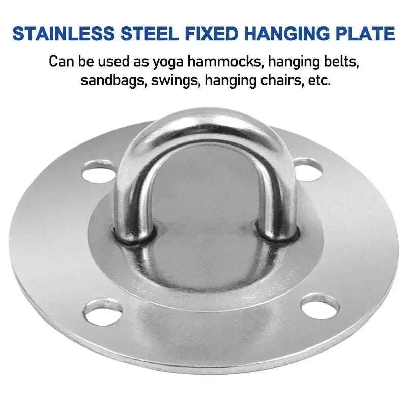 Heavy Duty Swing Hooks Hammock Wall Mount Anchor Hooks Ceiling Hook With 4 Screws Aerial Yoga Sandbag Swing Gym Accessories