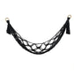 Boho Stuffed Animal Hammock Storage Hammock Stuffed Toys Organizer Doll Room Corner Organizer Mesh for Room Decoration Hanging