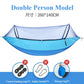 Outdoor Camping Hammock with Mosquito Net Swing Sleeping Hammock Camping Stuff Hanging Sleeping Hammock with Storage Bag