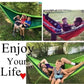 Hammock Outdoor Anti-rollover Parachute Fabric Nylon Double Swing Outdoor Camping Hammock Dormitory Picnic Outdoor