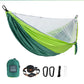 Portable Quick Setup 290*140cm Travel Outdoor Camping Hammock Hanging Sleeping Swing Bed with Mosquito Net