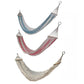 Anti-turnover Cotton Mesh Hammock Outdoor Camping Mesh Hammock Short Stick Leisure Mesh Pocket Hammock