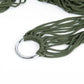 With Rope Nylon Mesh Hammock Portable Fabric Camping Hammock Folding Ultralight Outdoor Sleeping Bed Outdoor Sleeping