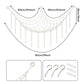 1Pc Toy Hammocks Wall Corner Hanging Storage Net Organizer Woven Kids Stuffed Mesh Hammock Baby Animal Rope Hammock Bag Cotton