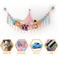 Toy Hammocks Wall Corner Hanging Storage Net Organizer Woven Kids Stuffed Mesh Hammock Baby Animal Rope Hammock Bag Cotton