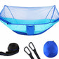 290*140 Hammock with Anti-mosquito Outdoor Double Nylon Parachute Cloth Camping Mosquito Net Quick Open Hammock Control Hammock